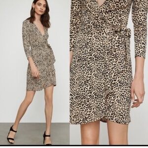 BCBGMaxAzria Animal Print Mini Dress